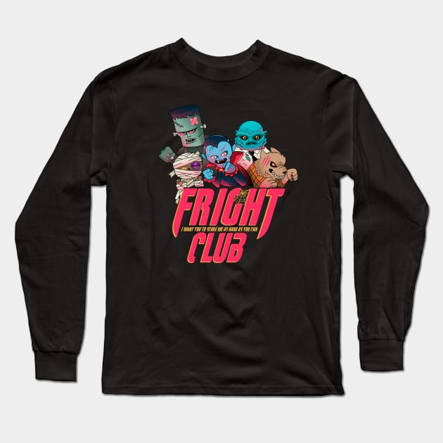 Fright Club Long Sleeve T-Shirt by Made With Awesome